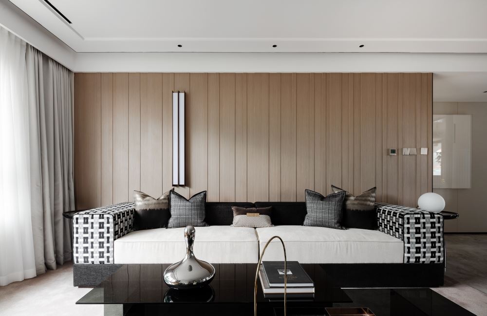 宜宾室内装修星河雅居115平米三居-现代简约风格室内设计家装案例