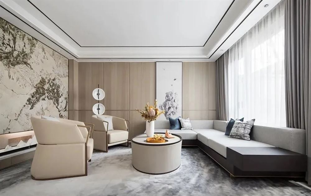 宜宾室内装修万和星城158平米四居-现代简约风格室内设计家装案例